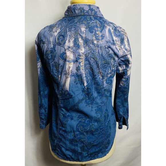 VAC Jeans 100% Cotton Button Down Shirt - Size S - Picture 2 of 3